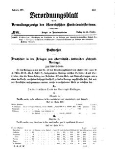 Verordnungsblatt für die Verwaltungszweige des österreichischen Handelsministeriums 18571020 Seite: 1