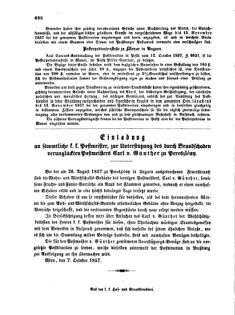 Verordnungsblatt für die Verwaltungszweige des österreichischen Handelsministeriums 18571027 Seite: 8