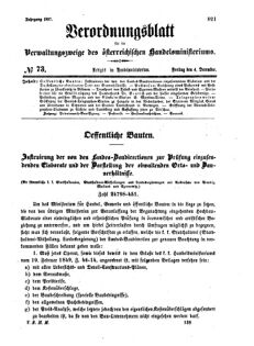 Verordnungsblatt für die Verwaltungszweige des österreichischen Handelsministeriums 18571204 Seite: 1