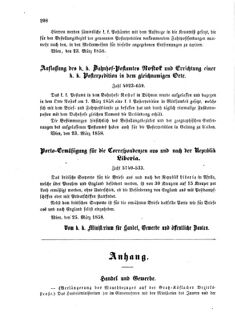 Verordnungsblatt für die Verwaltungszweige des österreichischen Handelsministeriums 18580402 Seite: 12