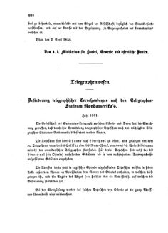 Verordnungsblatt für die Verwaltungszweige des österreichischen Handelsministeriums 18580410 Seite: 6