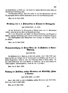 Verordnungsblatt für die Verwaltungszweige des österreichischen Handelsministeriums 18580424 Seite: 3