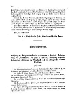 Verordnungsblatt für die Verwaltungszweige des österreichischen Handelsministeriums 18580511 Seite: 2