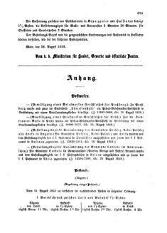 Verordnungsblatt für die Verwaltungszweige des österreichischen Handelsministeriums 18580904 Seite: 7