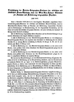 Verordnungsblatt für die Verwaltungszweige des österreichischen Handelsministeriums 18580922 Seite: 11