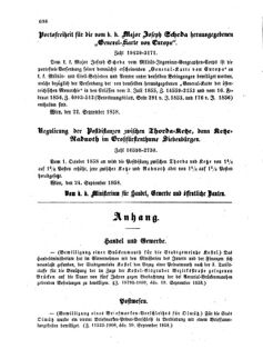 Verordnungsblatt für die Verwaltungszweige des österreichischen Handelsministeriums 18581002 Seite: 4