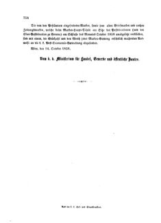 Verordnungsblatt für die Verwaltungszweige des österreichischen Handelsministeriums 18581014 Seite: 10