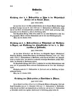 Verordnungsblatt für die Verwaltungszweige des österreichischen Handelsministeriums 18581108 Seite: 2