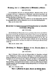 Verordnungsblatt für die Verwaltungszweige des österreichischen Handelsministeriums 18581113 Seite: 3