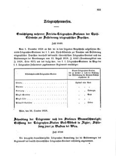 Verordnungsblatt für die Verwaltungszweige des österreichischen Handelsministeriums 18581124 Seite: 3