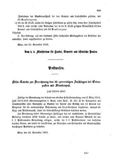 Verordnungsblatt für die Verwaltungszweige des österreichischen Handelsministeriums 18581203 Seite: 3