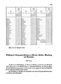 Verordnungsblatt für die Verwaltungszweige des österreichischen Handelsministeriums 18581210 Seite: 5