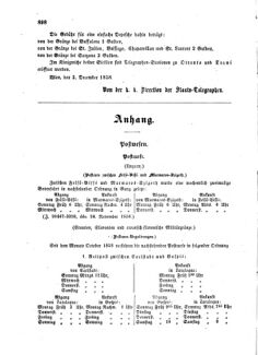 Verordnungsblatt für die Verwaltungszweige des österreichischen Handelsministeriums 18581214 Seite: 8