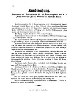 Verordnungsblatt für die Verwaltungszweige des österreichischen Handelsministeriums 18581222 Seite: 10