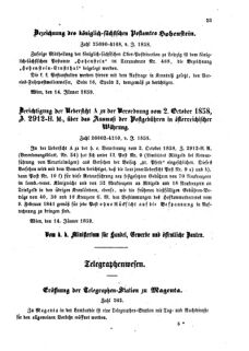 Verordnungsblatt für die Verwaltungszweige des österreichischen Handelsministeriums 18590121 Seite: 3