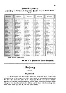 Verordnungsblatt für die Verwaltungszweige des österreichischen Handelsministeriums 18590121 Seite: 5