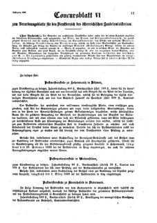 Verordnungsblatt für die Verwaltungszweige des österreichischen Handelsministeriums 18590212 Seite: 11