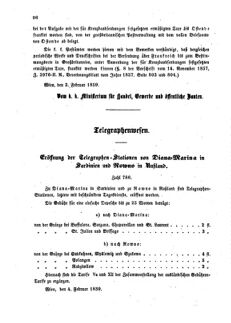 Verordnungsblatt für die Verwaltungszweige des österreichischen Handelsministeriums 18590212 Seite: 4