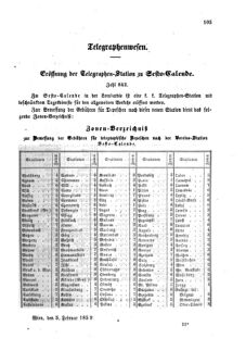 Verordnungsblatt für die Verwaltungszweige des österreichischen Handelsministeriums 18590215 Seite: 3