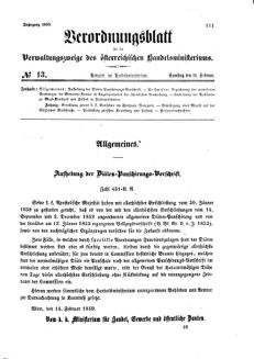 Verordnungsblatt für die Verwaltungszweige des österreichischen Handelsministeriums 18590219 Seite: 1