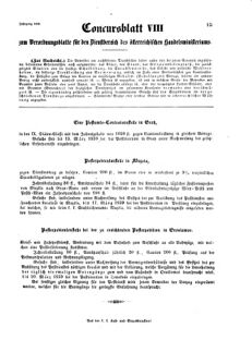 Verordnungsblatt für die Verwaltungszweige des österreichischen Handelsministeriums 18590301 Seite: 11