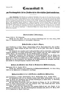 Verordnungsblatt für die Verwaltungszweige des österreichischen Handelsministeriums 18590309 Seite: 9