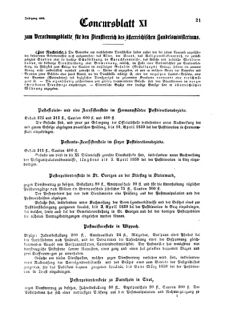 Verordnungsblatt für die Verwaltungszweige des österreichischen Handelsministeriums 18590323 Seite: 11