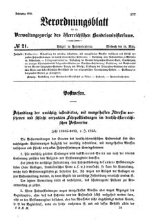 Verordnungsblatt für die Verwaltungszweige des österreichischen Handelsministeriums