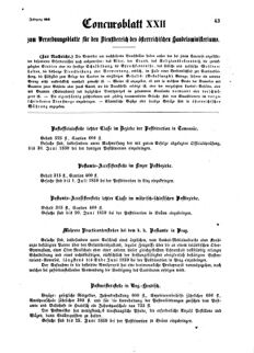 Verordnungsblatt für die Verwaltungszweige des österreichischen Handelsministeriums 18590615 Seite: 7