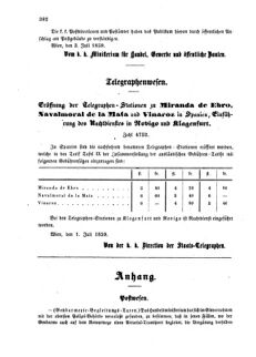 Verordnungsblatt für die Verwaltungszweige des österreichischen Handelsministeriums 18590708 Seite: 8