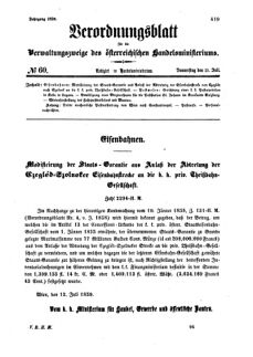 Verordnungsblatt für die Verwaltungszweige des österreichischen Handelsministeriums 18590721 Seite: 1