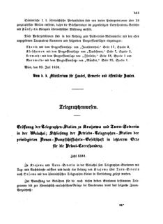 Verordnungsblatt für die Verwaltungszweige des österreichischen Handelsministeriums 18590729 Seite: 3