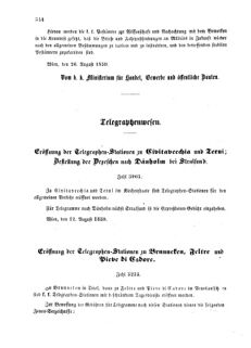 Verordnungsblatt für die Verwaltungszweige des österreichischen Handelsministeriums 18590829 Seite: 6