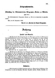 Verordnungsblatt für die Verwaltungszweige des österreichischen Handelsministeriums 18591006 Seite: 5