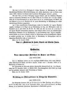 Verordnungsblatt für die Verwaltungszweige des österreichischen Handelsministeriums 18591020 Seite: 22