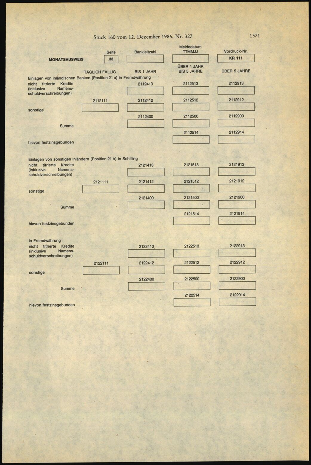 Vollanzeige