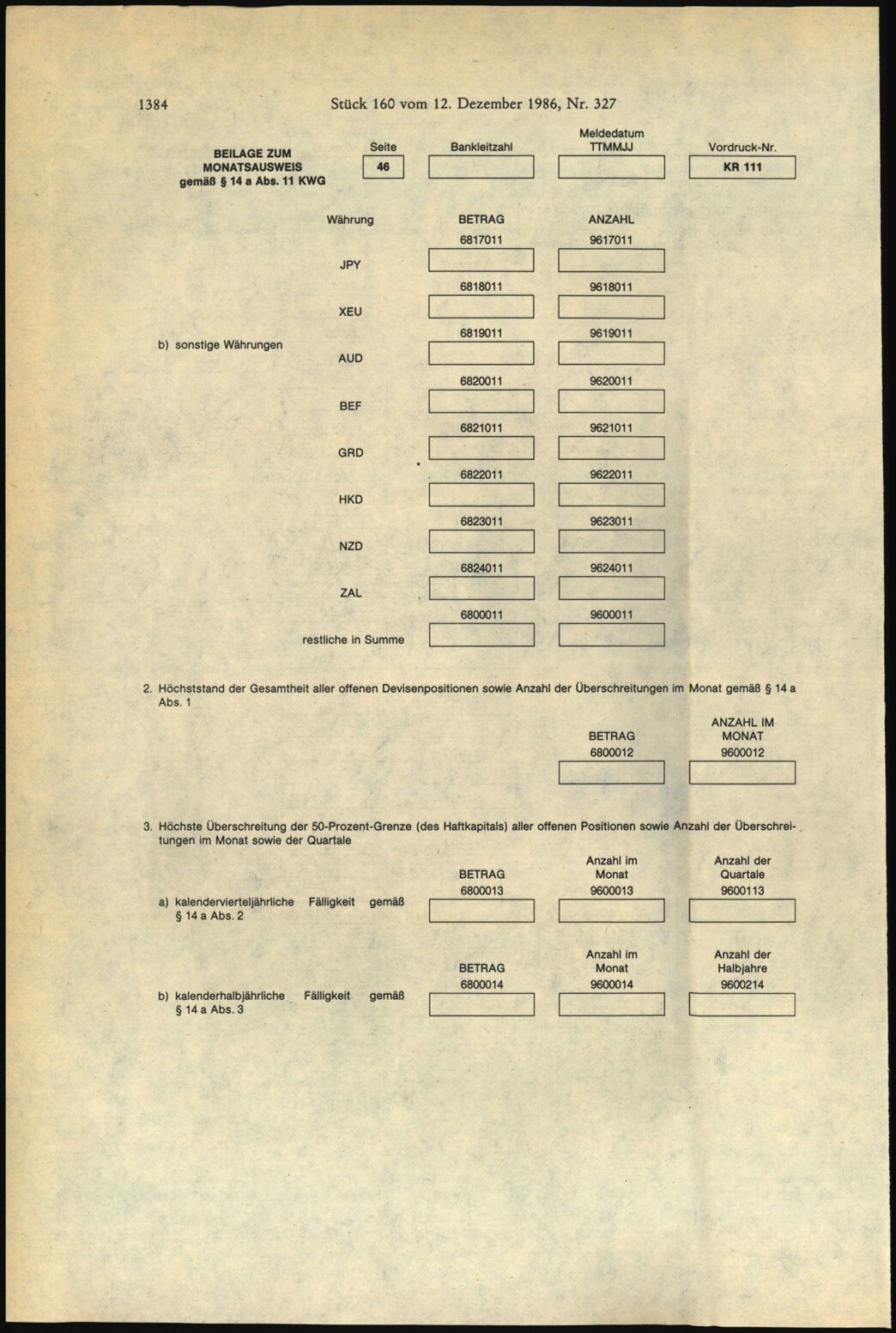 Vollanzeige