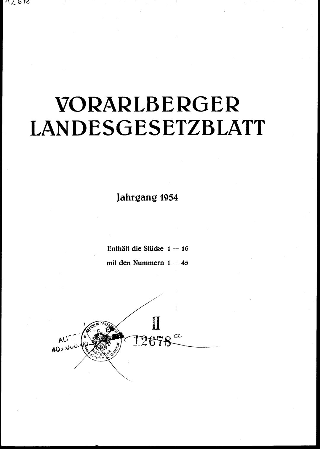 Vollanzeige