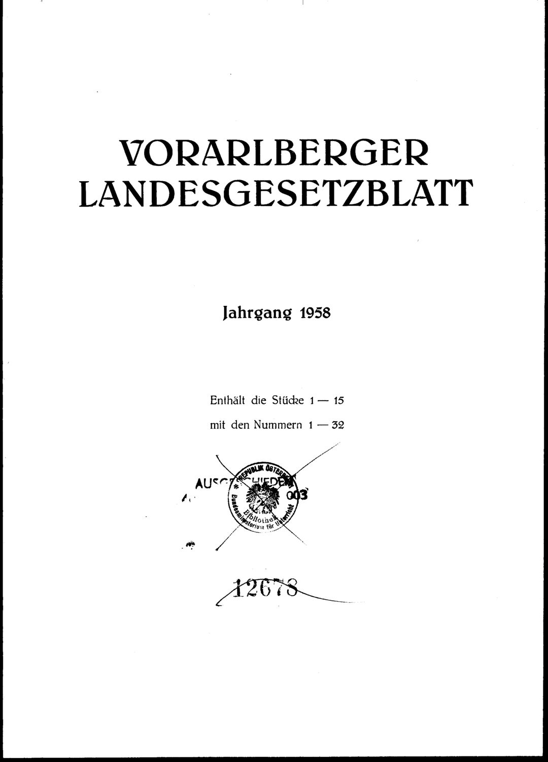 Vollanzeige