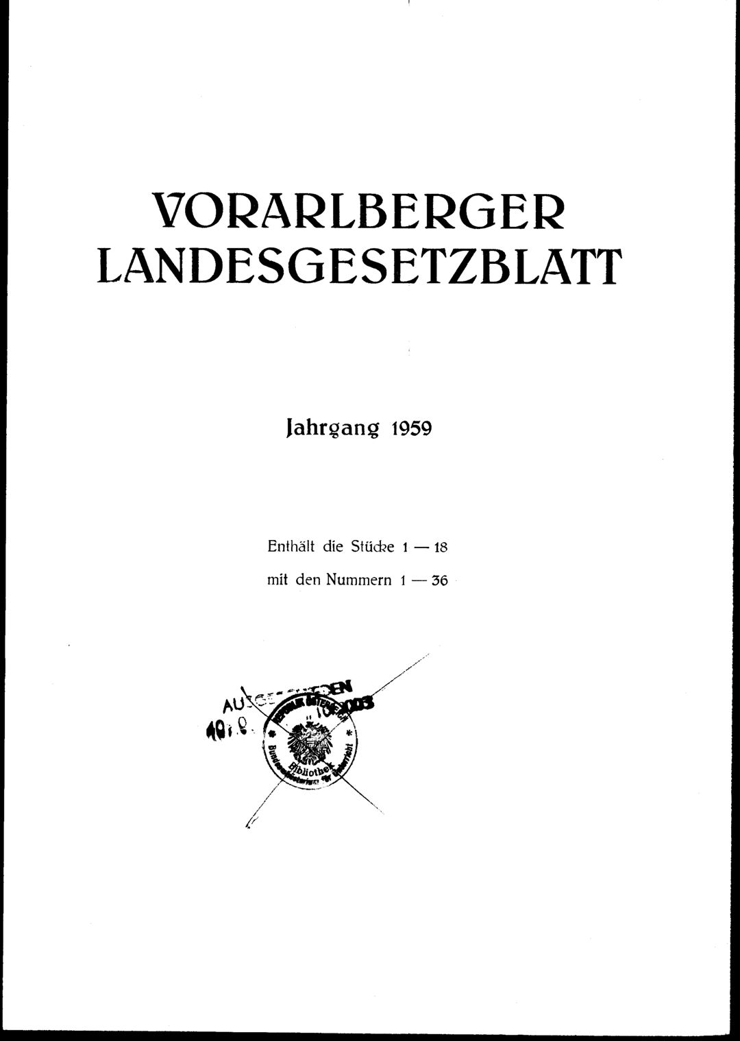 Vollanzeige