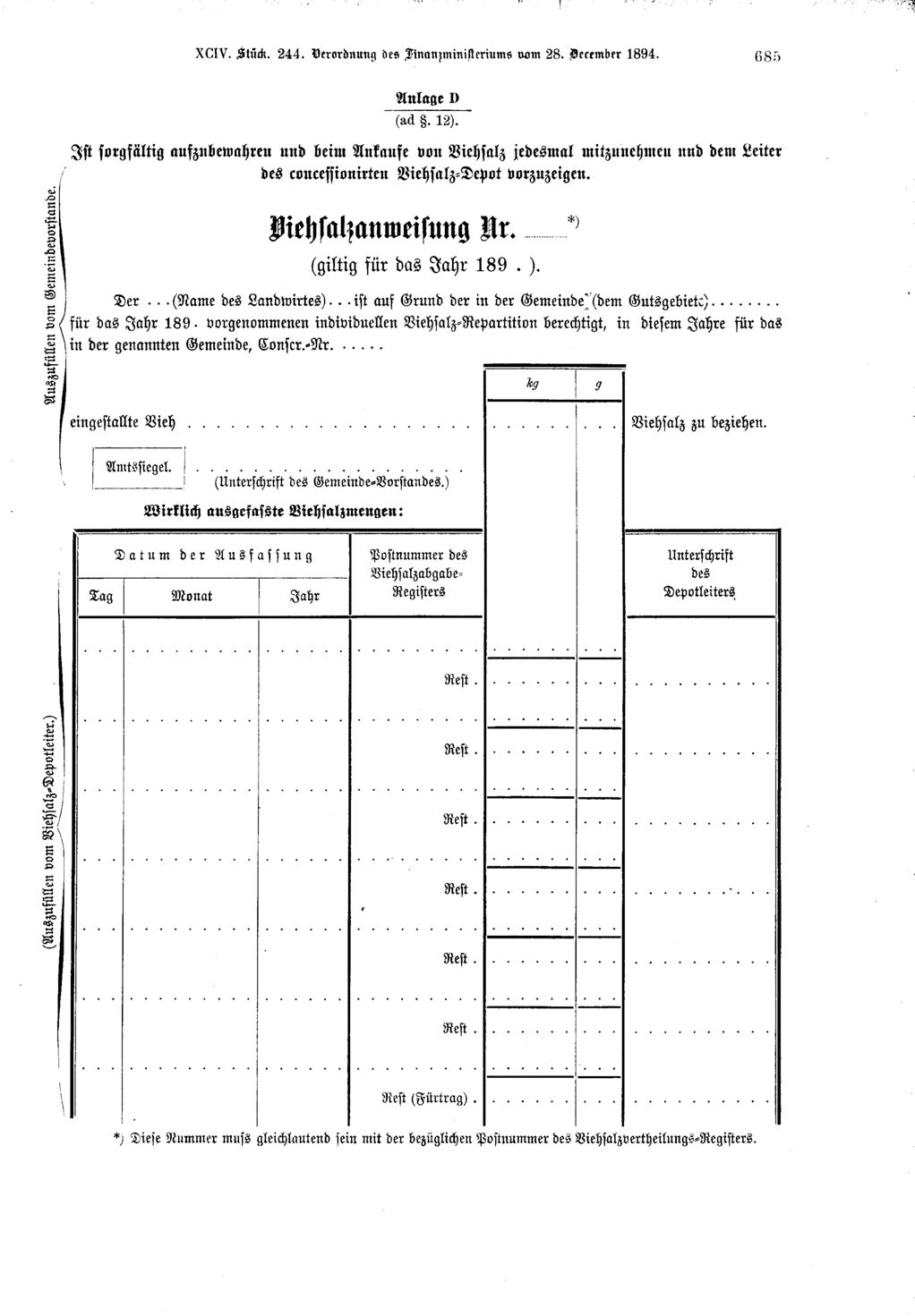 Vollanzeige