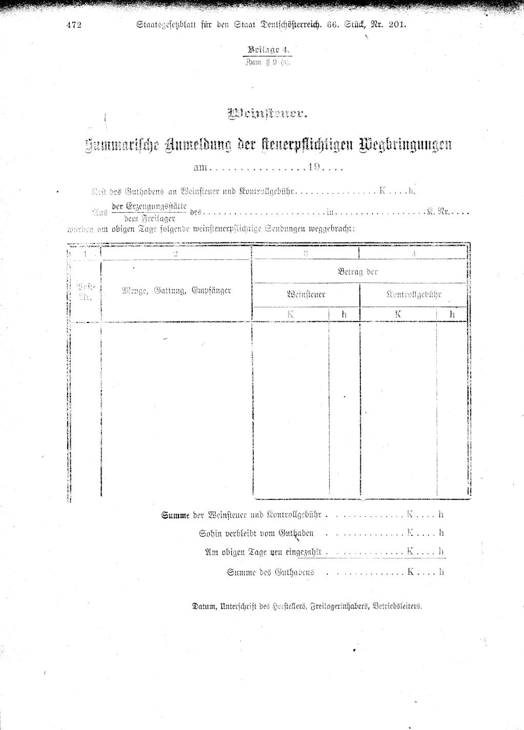 Vollanzeige