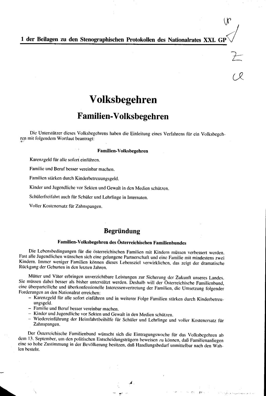 Vollanzeige