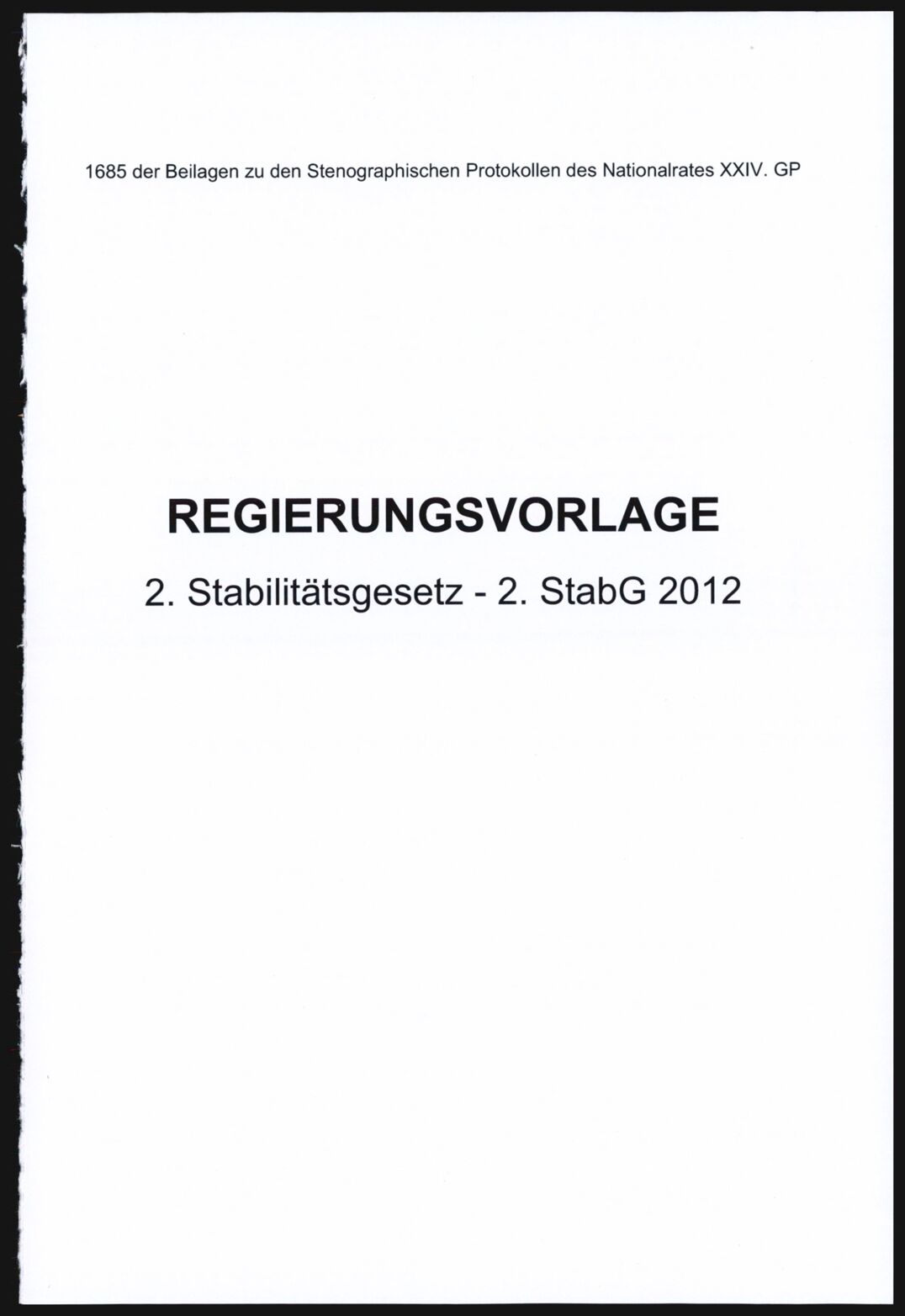 Vollanzeige