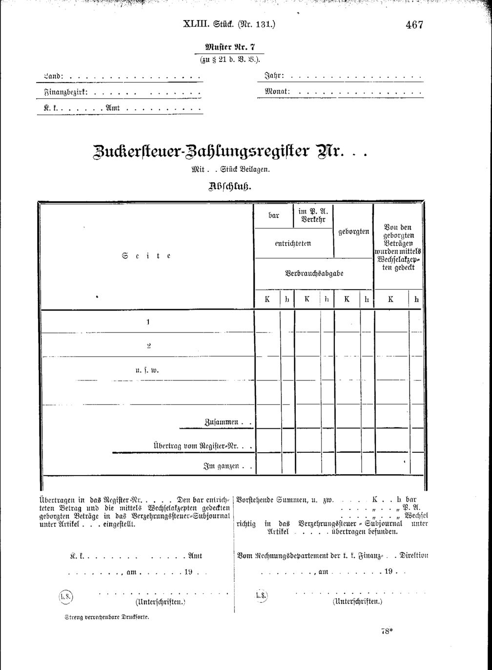 Vollanzeige