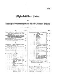 Übersicht: Alphabetischer Index