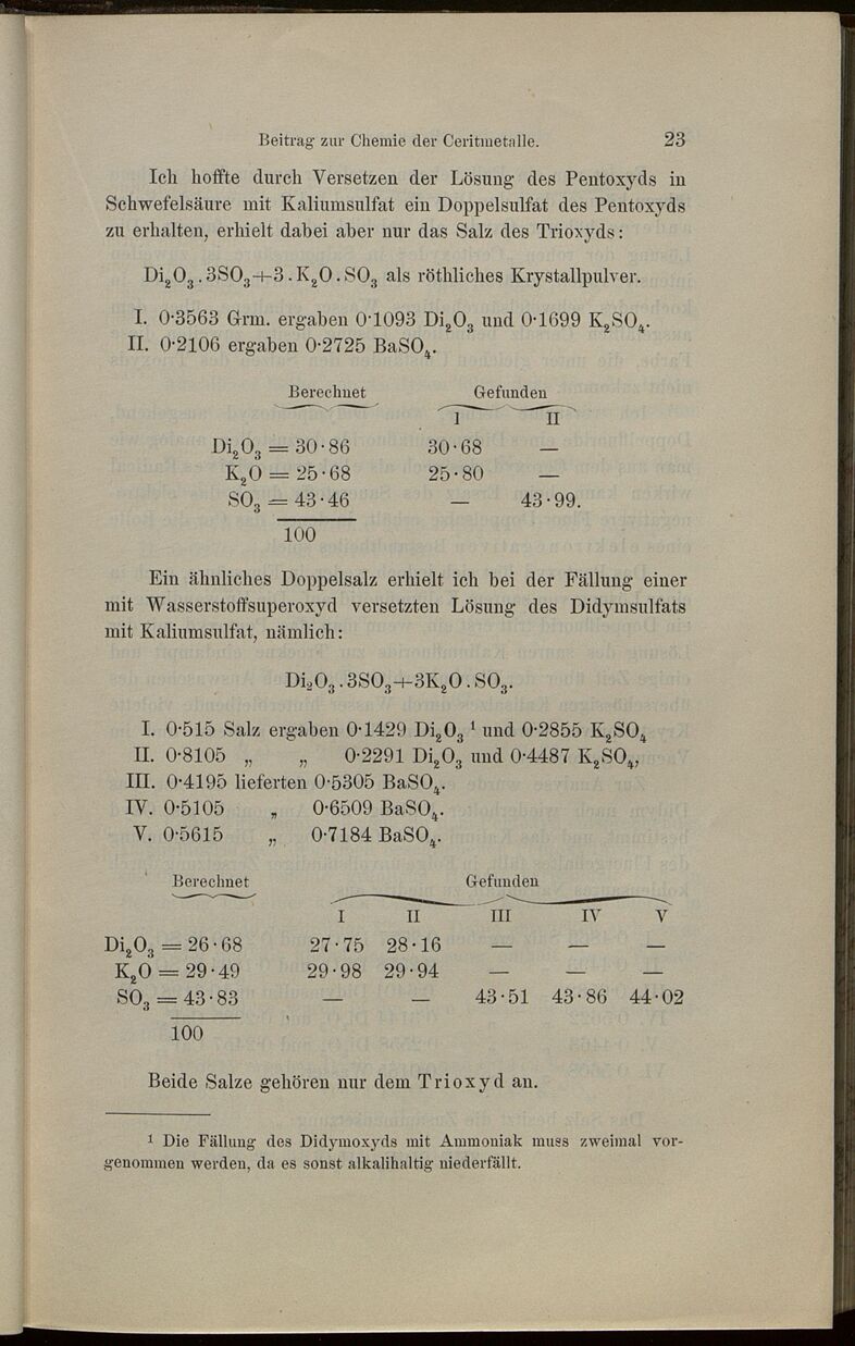 Vollanzeige